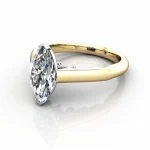 Solitaire-Diamond-Ring-RS35-Yellow-Gold-Marquise-LF Solitaire-Diamond-Ring-RS35-Yellow-Gold-Marquise-LF