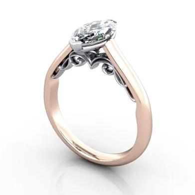 Solitaire-Diamond-Ring-RS35-Rose-Gold-Marquise-3D