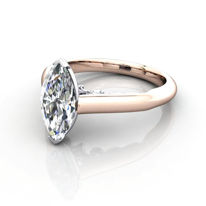 Solitaire-Diamond-Ring-RS35-Rose-Gold-Marquise-LF Solitaire-Diamond-Ring-RS35-Rose-Gold-Marquise-LF