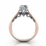 Solitaire-Diamond-Ring-RS35.-Rose-Gold-Round-Brilliant-TF Solitaire-Diamond-Ring-RS35.-Rose-Gold-Round-Brilliant-TF