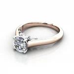 Solitaire-Diamond-Ring-RS35.-Rose-Gold-Round-Brilliant-LF Solitaire-Diamond-Ring-RS35.-Rose-Gold-Round-Brilliant-LF