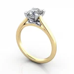 Video-Solitaire-Diamond-Ring-RS34.-Yellow-Gold-Oval-3D
