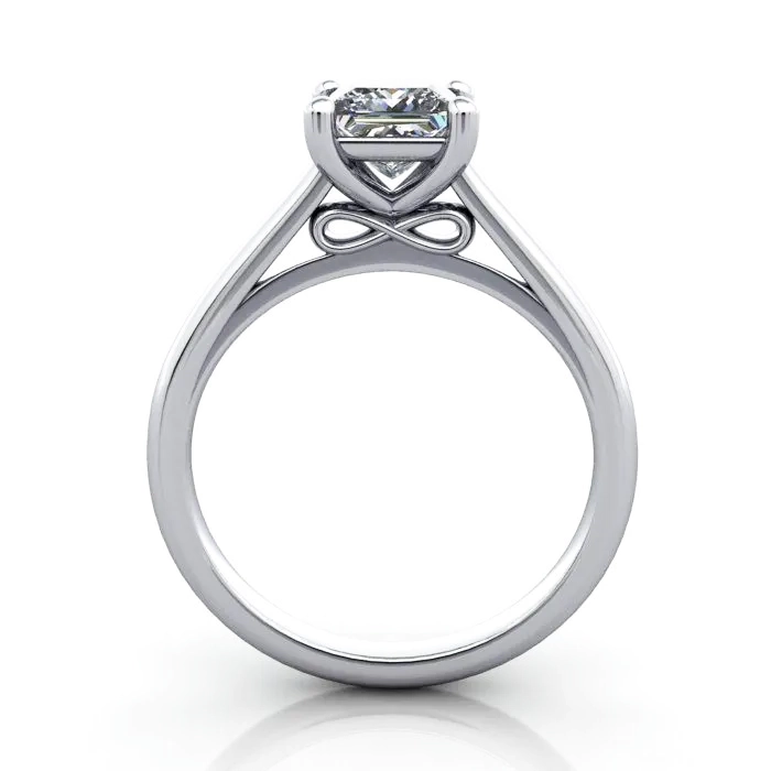 Solitaire-Diamond-Ring-RS34.-Platinum-Princess-Cut-TF Solitaire-Diamond-Ring-RS34.-Platinum-Princess-Cut-TF