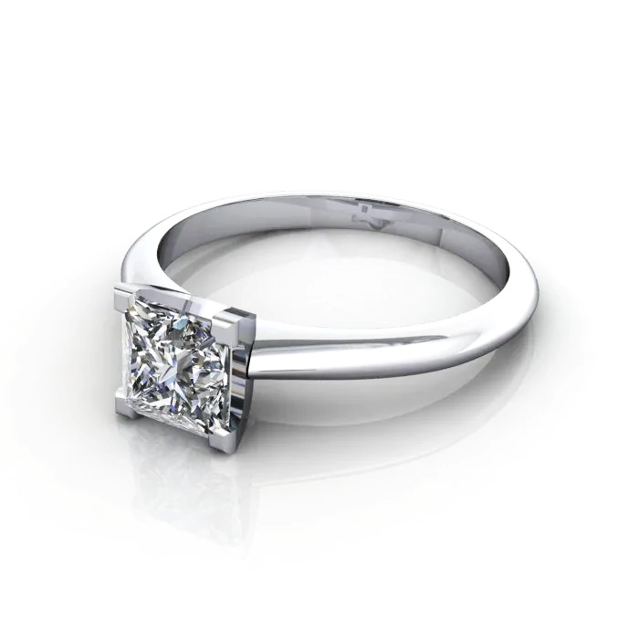 Solitaire-Engagement-Ring-Princess-Cut-Diamond-RS33-Platinum-LF-1 Solitaire-Engagement-Ring-Princess-Cut-Diamond-RS33-Platinum-LF-1