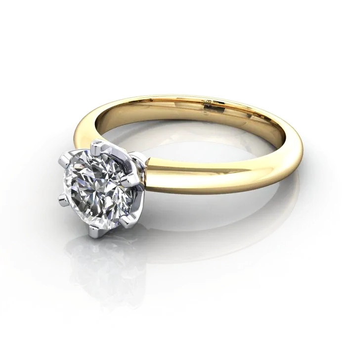 Solitaire-Engagement-Ring-Oval-Diamond-RS32-Yellow-Gold-LF Solitaire-Engagement-Ring-Oval-Diamond-RS32-Yellow-Gold-LF