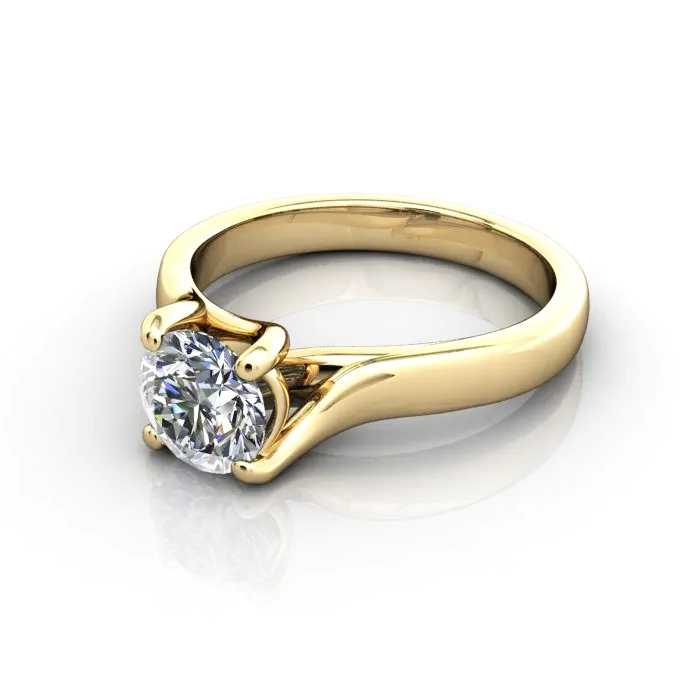 Solitaire-Engagement-Ring-RS29-Round-Brilliant-Yellow-Gold-LF