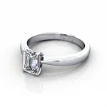 Diamond-Ring-Solitaire-Emerald-RS27-Platinum-LF Diamond-Ring-Solitaire-Emerald-RS27-Platinum-LF