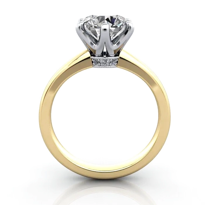 Solitaire-Engagement-Ring-Round-Brilliant-Diamond-RS26-Yellow-Gold-TF Solitaire-Engagement-Ring-Round-Brilliant-Diamond-RS26-Yellow-Gold-TF