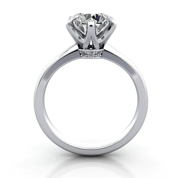 Solitaire-Engagement-Ring-Round-Brilliant-Diamond-RS26-Platinum-TF Solitaire-Engagement-Ring-Round-Brilliant-Diamond-RS26-Platinum-TF