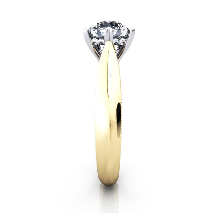 Solitaire-Engagement-Ring-Round-Brilliant-Diamond-RS25-Yellow-Gold-SV