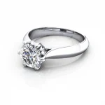 Solitaire-Engagement-Ring-Round-Brilliant-Diamond-RS25-Platinum-LF Solitaire-Engagement-Ring-Round-Brilliant-Diamond-RS25-Platinum-LF