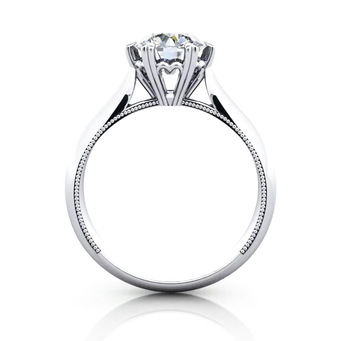 Solitaire-Engagement-Ring-Round-Brilliant-Diamond-RS25-Platinum-TF Solitaire-Engagement-Ring-Round-Brilliant-Diamond-RS25-Platinum-TF