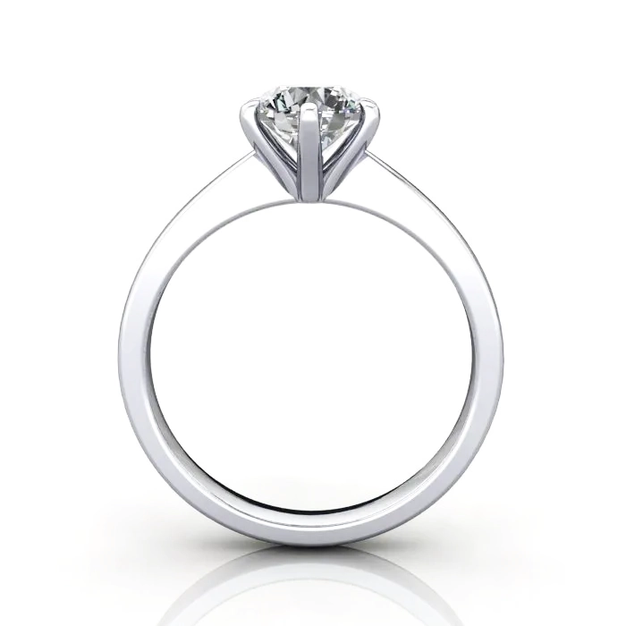 Diamond-Ring-Solitaire-Round-Brilliant-RS23-Platinum-TF Diamond-Ring-Solitaire-Round-Brilliant-RS23-Platinum-TF