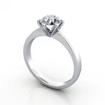 Video-Diamond-Ring-Solitaire-Round-Brilliant-RS23-Platinum-3D Video-Diamond-Ring-Solitaire-Round-Brilliant-RS23-Platinum-3D