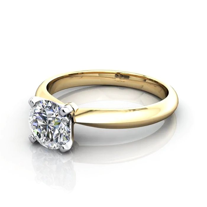 Solitaire-Engagement-Ring-Round-Brilliant-Diamond-RS22-Yellow-Gold-LF