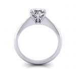 Diamond Ring RS4-round-PLAT-TF Diamond Ring RS4-round-PLAT-TF