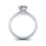 Engagement Ring RS2 round Platinum TF Engagement Ring RS2 round Platinum TF