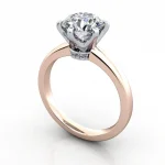Solitaire-Engagement-Ring-Round-Brilliant-Diamond-RS26-Rose-Gold-3D Solitaire-Engagement-Ring-Round-Brilliant-Diamond-RS26-Rose-Gold-3D