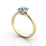Engagement-Ring-Princess-Cut-RS14-Yellow-Gold-3D-Thumbnail-1