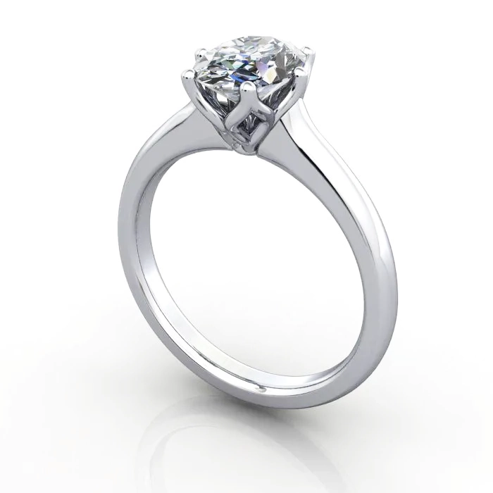 Solitaire-Engagement-Ring-Oval-Diamond-RS19-Platinum-3D Solitaire-Engagement-Ring-Oval-Diamond-RS19-Platinum-3D