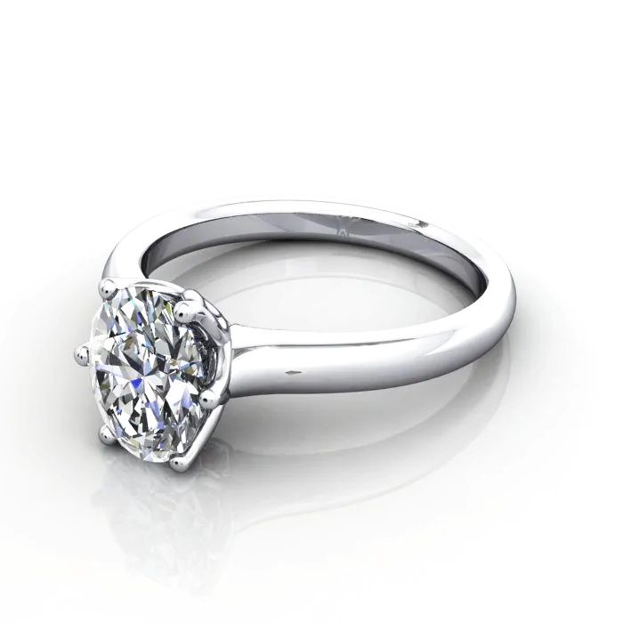 Solitaire-Engagement-Ring-Oval-Diamond-RS19-Platinum-LF Solitaire-Engagement-Ring-Oval-Diamond-RS19-Platinum-LF