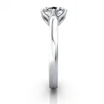 Solitaire-Engagement-Ring-Oval-Diamond-RS19-Platinum-SV Solitaire-Engagement-Ring-Oval-Diamond-RS19-Platinum-SV