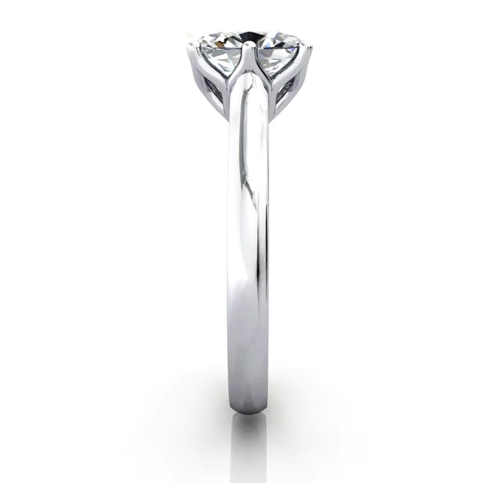 Solitaire-Engagement-Ring-Oval-Diamond-RS19-Platinum-SV Solitaire-Engagement-Ring-Oval-Diamond-RS19-Platinum-SV