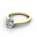 Solitaire-Engagement-Ring-Round-Brilliant-Diamond-RS19-Yellow-Gold-LF