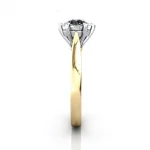 Solitaire-Engagement-Ring-Round-Brilliant-Diamond-RS20-Yellow-Gold-SV Solitaire-Engagement-Ring-Round-Brilliant-Diamond-RS20-Yellow-Gold-SV