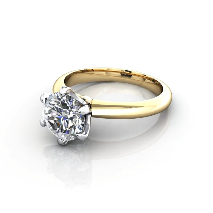 Engagement-Ring-RS18-Yellow-Gold-LF Engagement-Ring-RS18-Yellow-Gold-LF