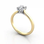 Video-Engagement-Ring-Round-Brilliant-RS16-Yellow-Gold-3D Video-Engagement-Ring-Round-Brilliant-RS16-Yellow-Gold-3D