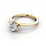 Diamond-Ring-Solitaire-Round-Brilliant-RS13-Yellow-LF Diamond-Ring-Solitaire-Round-Brilliant-RS13-Yellow-LF