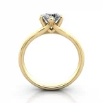 Diamond-Ring-Solitaire-Round-Brilliant-RS13-Yellow-TF Diamond-Ring-Solitaire-Round-Brilliant-RS13-Yellow-TF