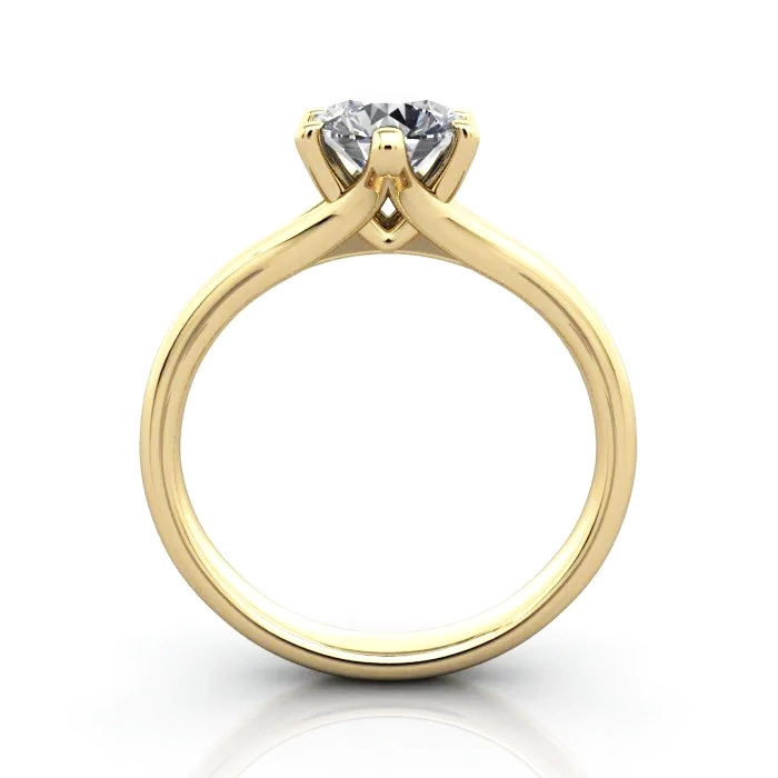 Diamond-Ring-Solitaire-Round-Brilliant-RS13-Yellow-TF Diamond-Ring-Solitaire-Round-Brilliant-RS13-Yellow-TF