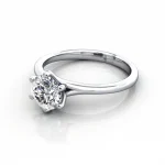 Diamond-Ring-Solitaire-Round-Brilliant-RS13-White Gold-LF Diamond-Ring-Solitaire-Round-Brilliant-RS13-White Gold-LF