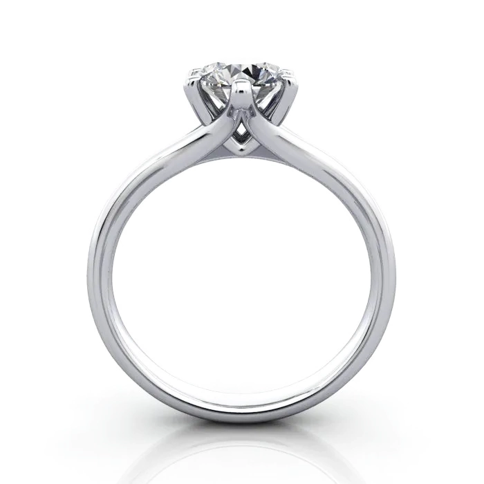 Diamond-Ring-Solitaire-Round-Brilliant-RS13-Platinum-TF Diamond-Ring-Solitaire-Round-Brilliant-RS13-Platinum-TF