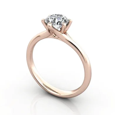 Diamond-Ring-Solitaire-Round-Brilliant-RS13-Rose-3D