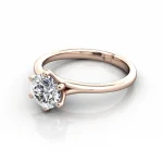 Diamond-Ring-Solitaire-Round-Brilliant-RS13-Rose-LF Diamond-Ring-Solitaire-Round-Brilliant-RS13-Rose-LF