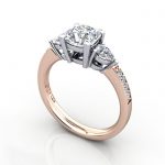 Video-Engagement Ring, RG, Cushion, RSA5, 3D