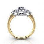 Engagement Ring,YG, Oval, RSA5, TF