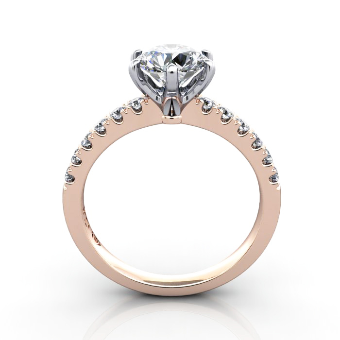 Engagement Ring, RG, Round, RSA6, TF