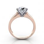 Engagement Ring, RG, Round diamond, RSA3, TF