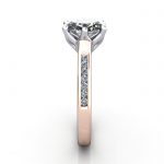 Engagement Ring, RG, Oval diamond, RSA3, SV