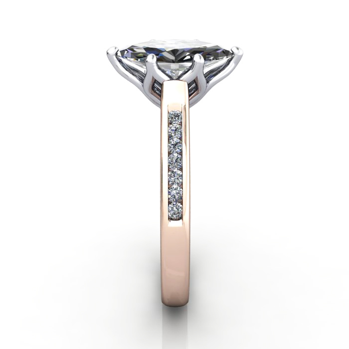 Engagement Ring, RG, Marquise cut diamond, RSA3, SV