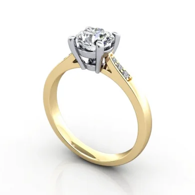 Diamond-Ring-Solitaire-Round-Brilliant-RSA17-Yellow-3D