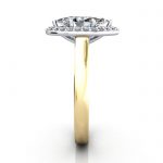 Marquise Engagement Ring, YG, RH1, SV