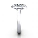 Marquise Engagement Ring, Platinum, RH1, SV