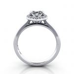 Marquise Engagement Ring, Platinum, RH1, TF