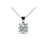 Diamond Pendant Four Claw Round