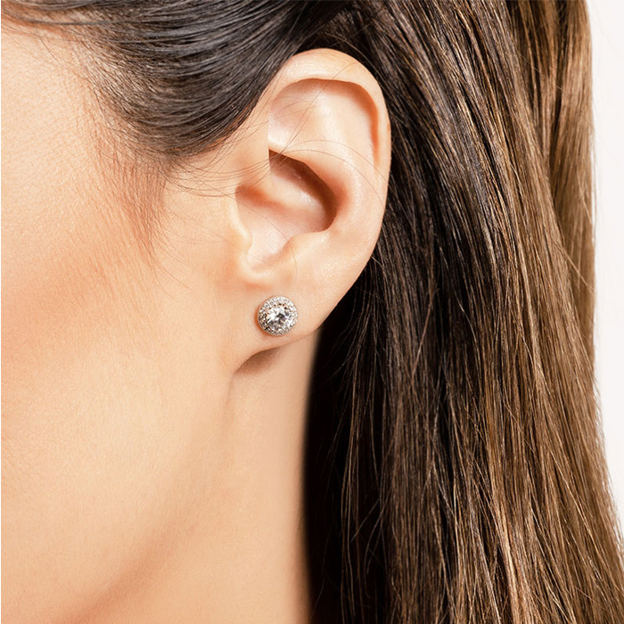 Halo Earring Studs